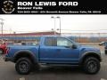 2019 Performance Blue Ford F150 SVT Raptor SuperCab 4x4  photo #1