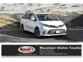 Blizzard Pearl White 2019 Toyota Sienna Limited AWD