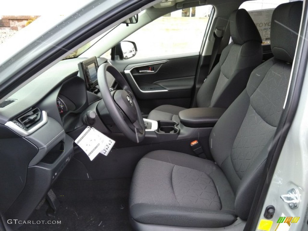 Black Interior 2019 Toyota RAV4 XLE AWD Photo #131344985