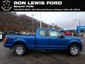 2018 Lightning Blue Ford F150 XL SuperCab 4x4  photo #1