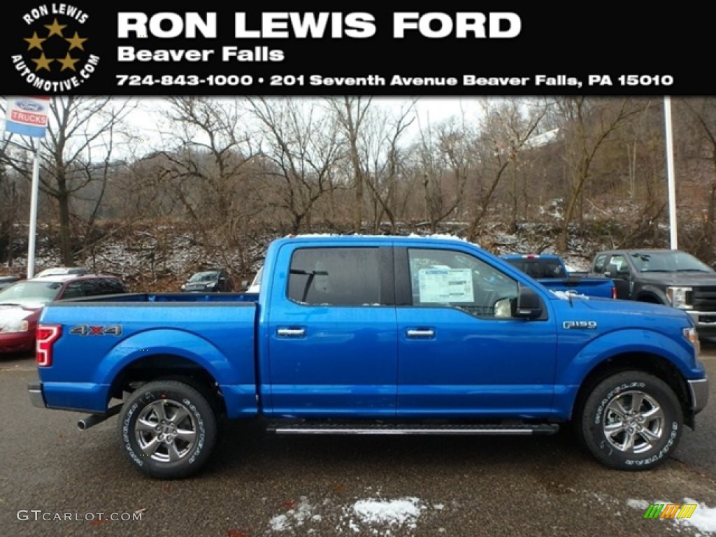 Velocity Blue Ford F150