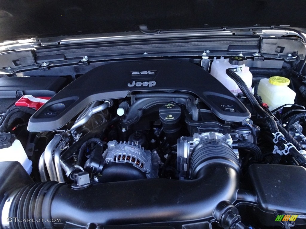 2019 Jeep Wrangler Unlimited MOAB 4x4 3.6 Liter DOHC 24-Valve VVT V6 Engine Photo #131346836