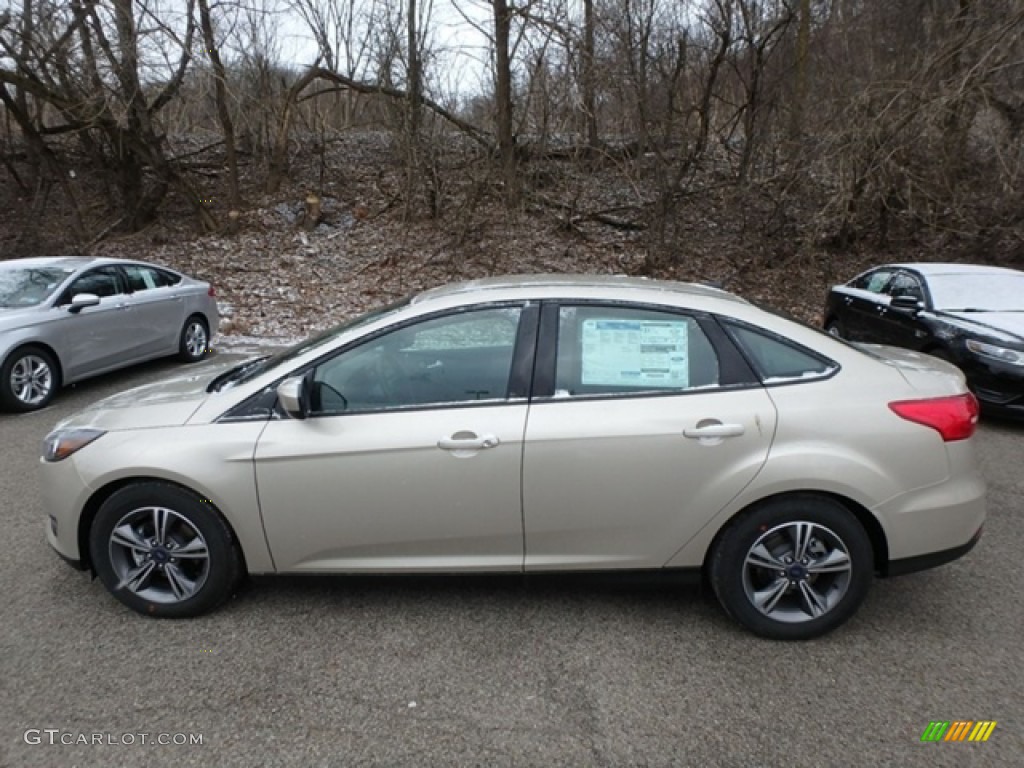 2018 Focus SE Sedan - White Gold / Charcoal Black photo #6