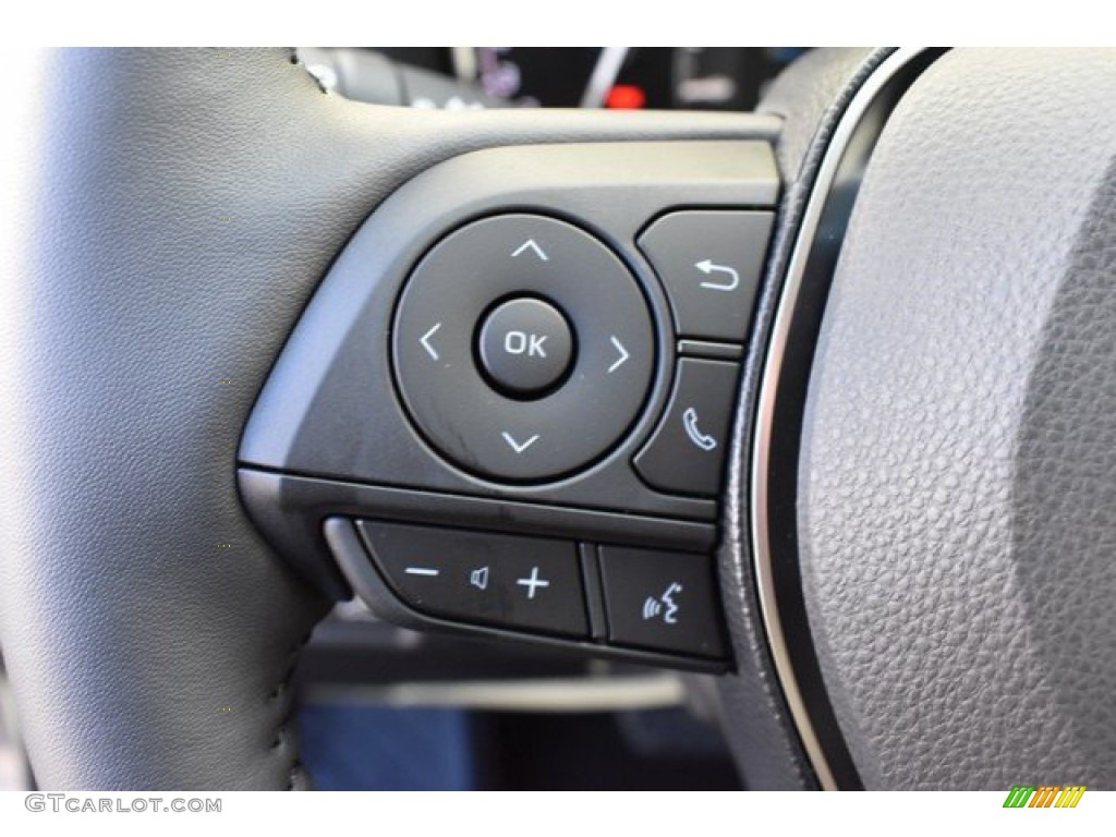 2019 Toyota RAV4 Limited AWD Light Gray Steering Wheel Photo #131347175