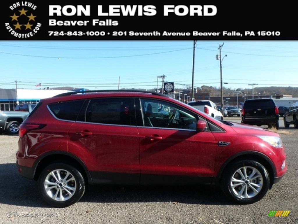 2019 Escape SEL 4WD - Ruby Red / Chromite Gray/Charcoal Black photo #1