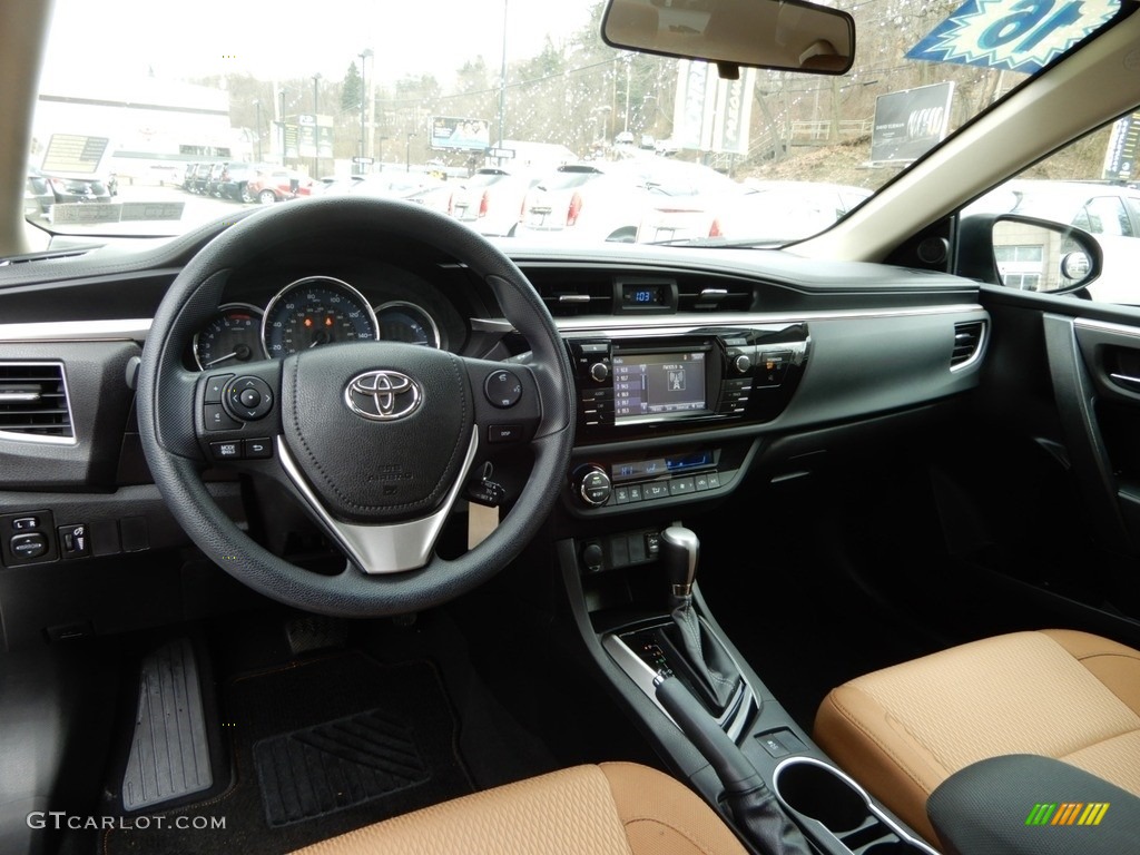 2016 Corolla LE - Brown Sugar Metallic / Ash photo #13