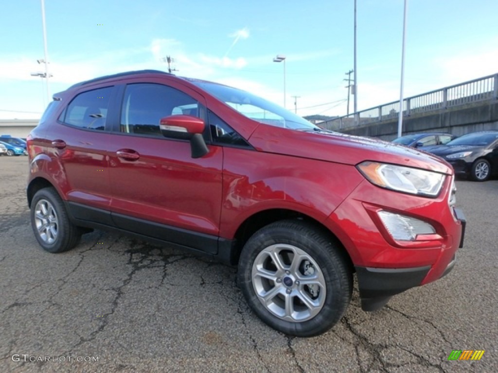 2018 EcoSport SE 4WD - Ruby Red / Ebony Black photo #9