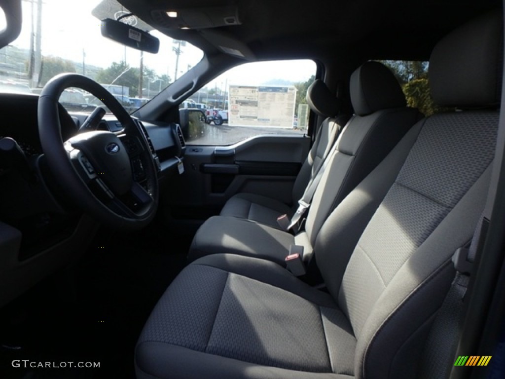 2018 F150 XLT SuperCrew 4x4 - Lightning Blue / Earth Gray photo #10