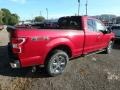 2018 Ruby Red Ford F150 XLT SuperCab 4x4  photo #2