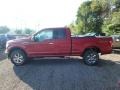 2018 Ruby Red Ford F150 XLT SuperCab 4x4  photo #5