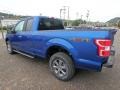 2018 Lightning Blue Ford F150 XLT SuperCab 4x4  photo #4