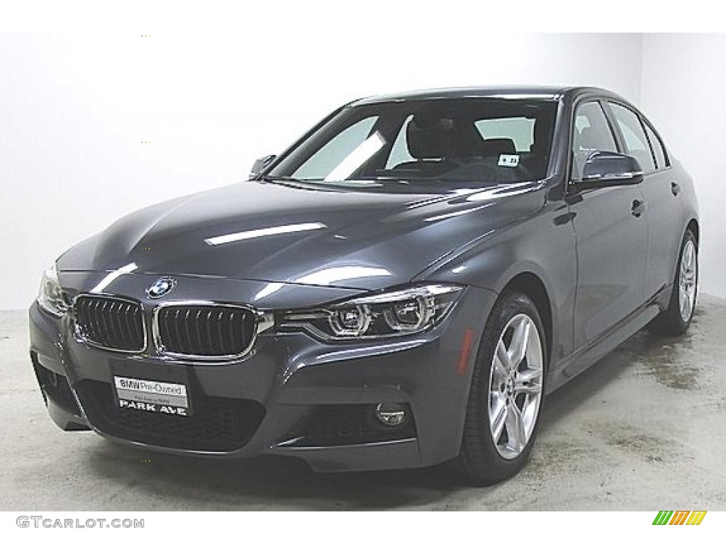 2018 3 Series 330i xDrive Sedan - Mineral Grey Metallic / Black photo #1