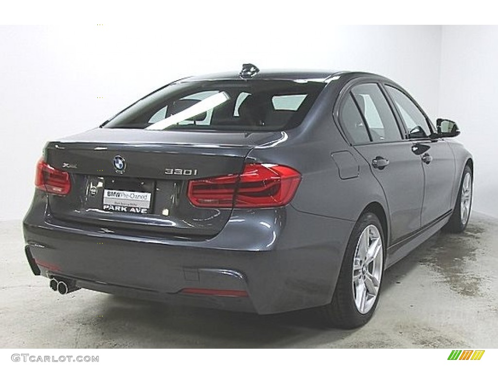 2018 3 Series 330i xDrive Sedan - Mineral Grey Metallic / Black photo #4