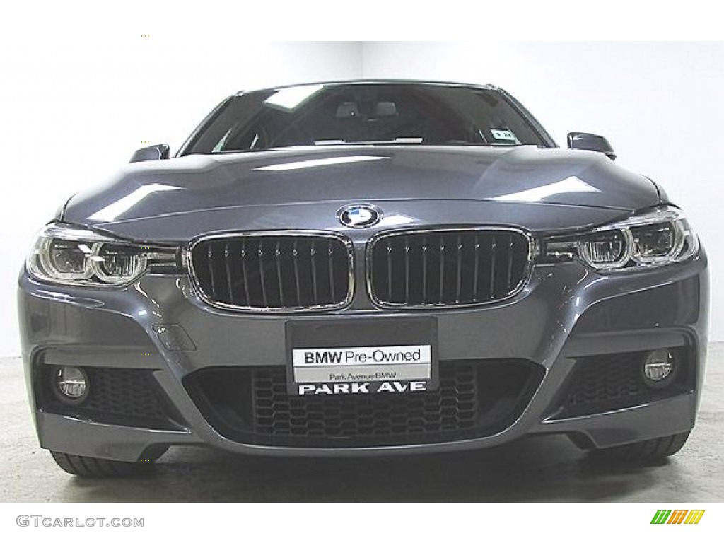 2018 3 Series 330i xDrive Sedan - Mineral Grey Metallic / Black photo #6