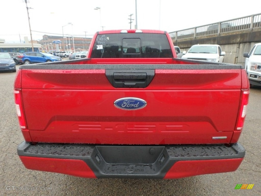 2019 F150 XLT SuperCab 4x4 - Ruby Red / Black photo #3