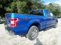 Lightning Blue - F150 XLT SuperCab 4x4 Photo No. 2