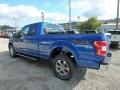 2018 Lightning Blue Ford F150 XLT SuperCab 4x4  photo #4