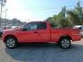 2018 Race Red Ford F150 STX SuperCab 4x4  photo #5