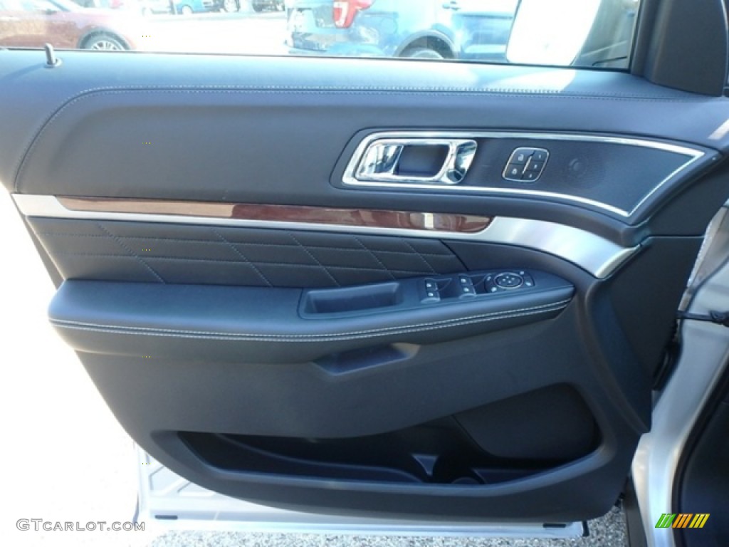 2018 Explorer Platinum 4WD - Ingot Silver / Ebony Black photo #14