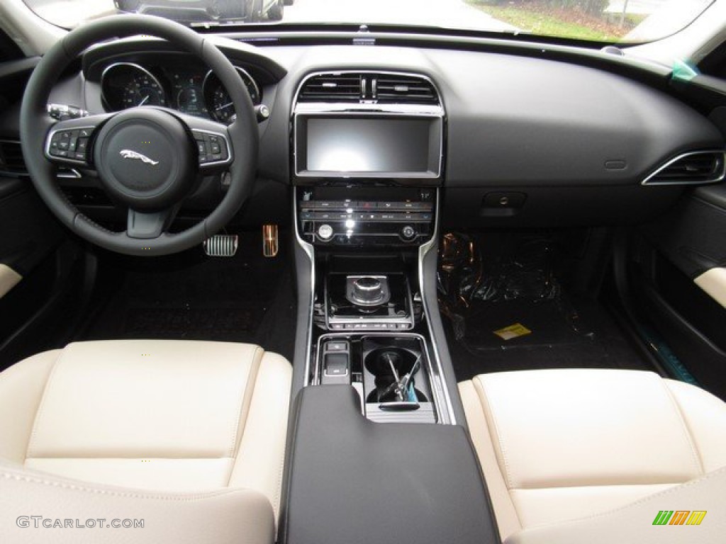 2019 Jaguar XE Premium AWD Latte Dashboard Photo #131355533