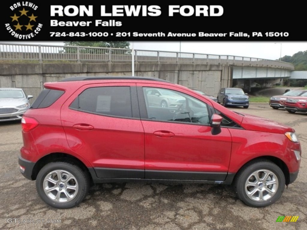 2018 EcoSport SE 4WD - Ruby Red / Ebony Black photo #1