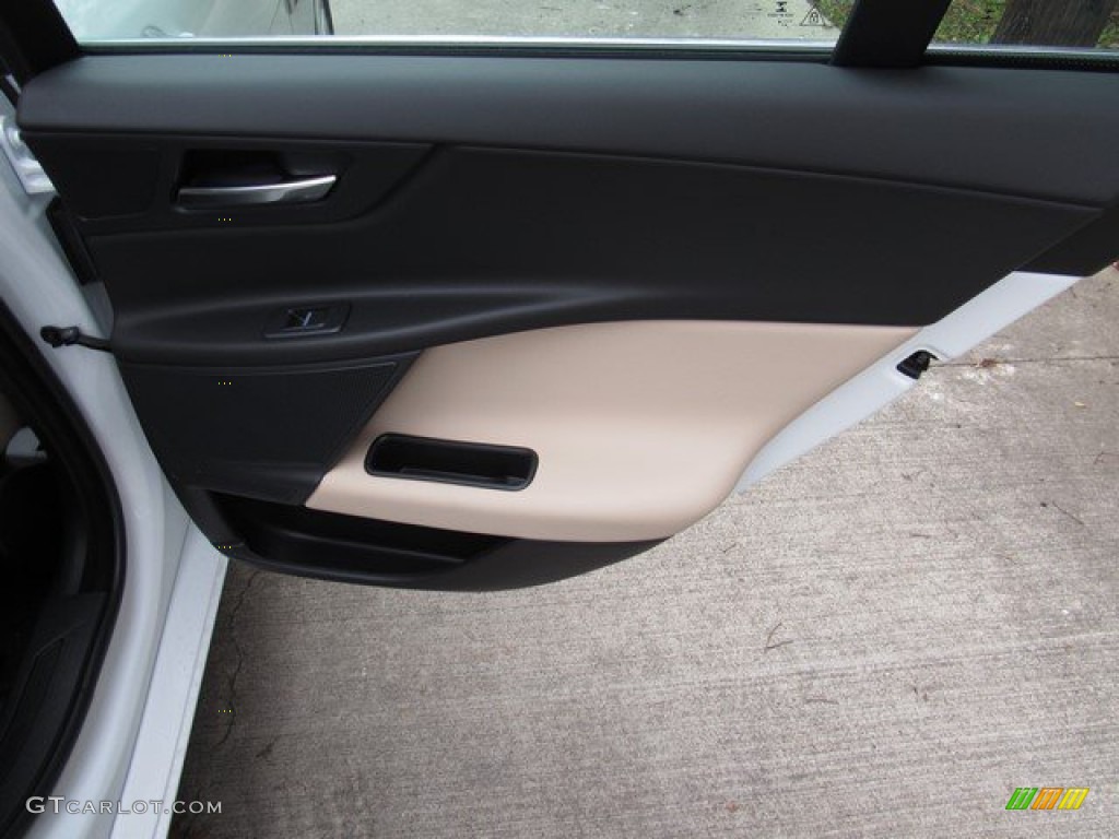 2019 Jaguar XE Premium AWD Latte Door Panel Photo #131355773