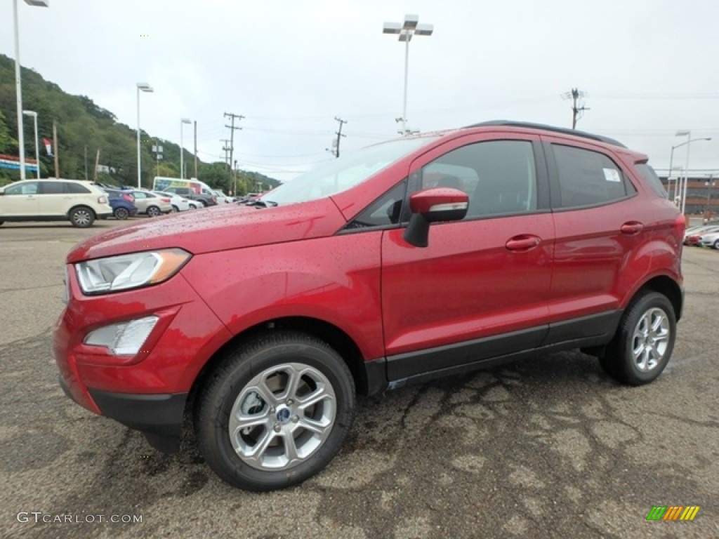 2018 EcoSport SE 4WD - Ruby Red / Ebony Black photo #7
