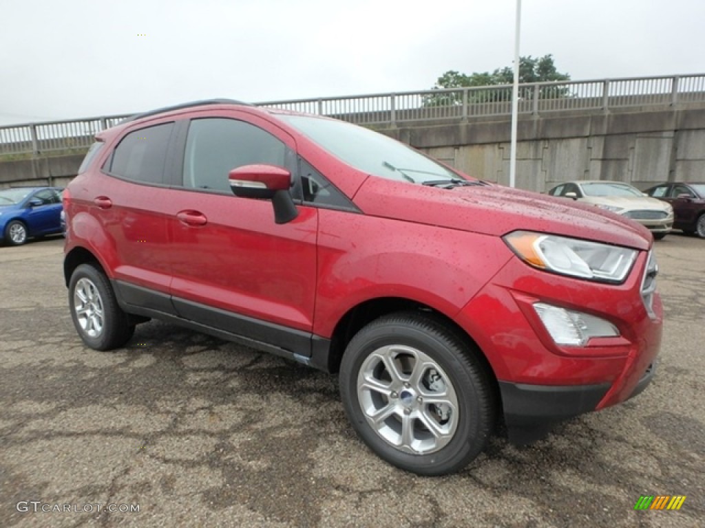 2018 EcoSport SE 4WD - Ruby Red / Ebony Black photo #9