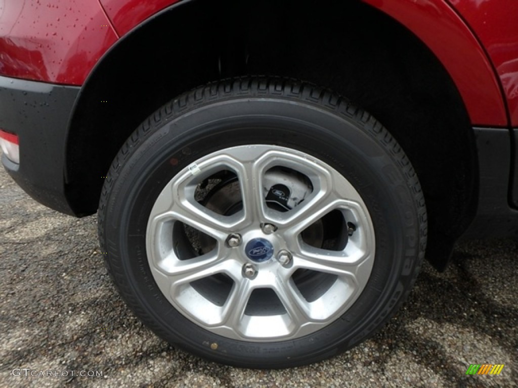 2018 EcoSport SE 4WD - Ruby Red / Ebony Black photo #10