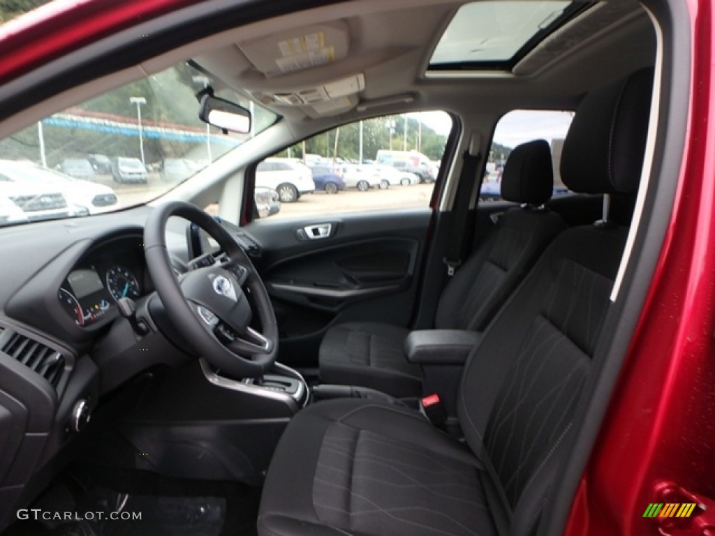 2018 EcoSport SE 4WD - Ruby Red / Ebony Black photo #11