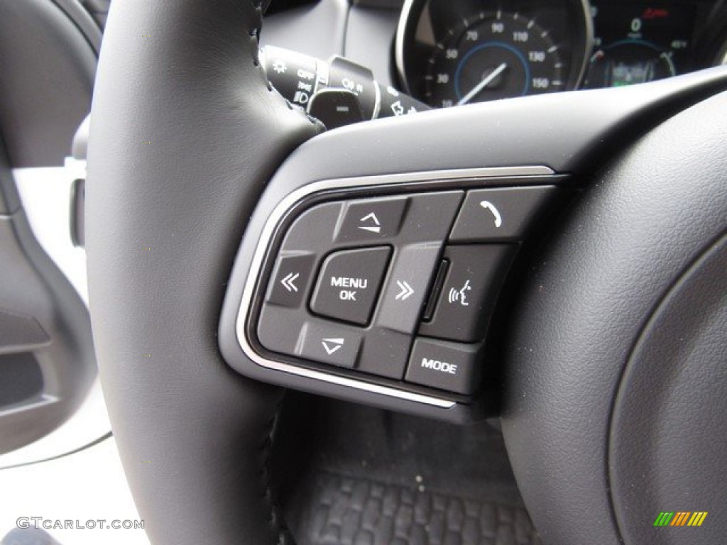 2019 Jaguar XE Premium AWD Latte Steering Wheel Photo #131355872