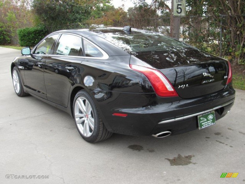 2019 XJ XJL Portfolio - Santorini Black Metallic / Ebony photo #12