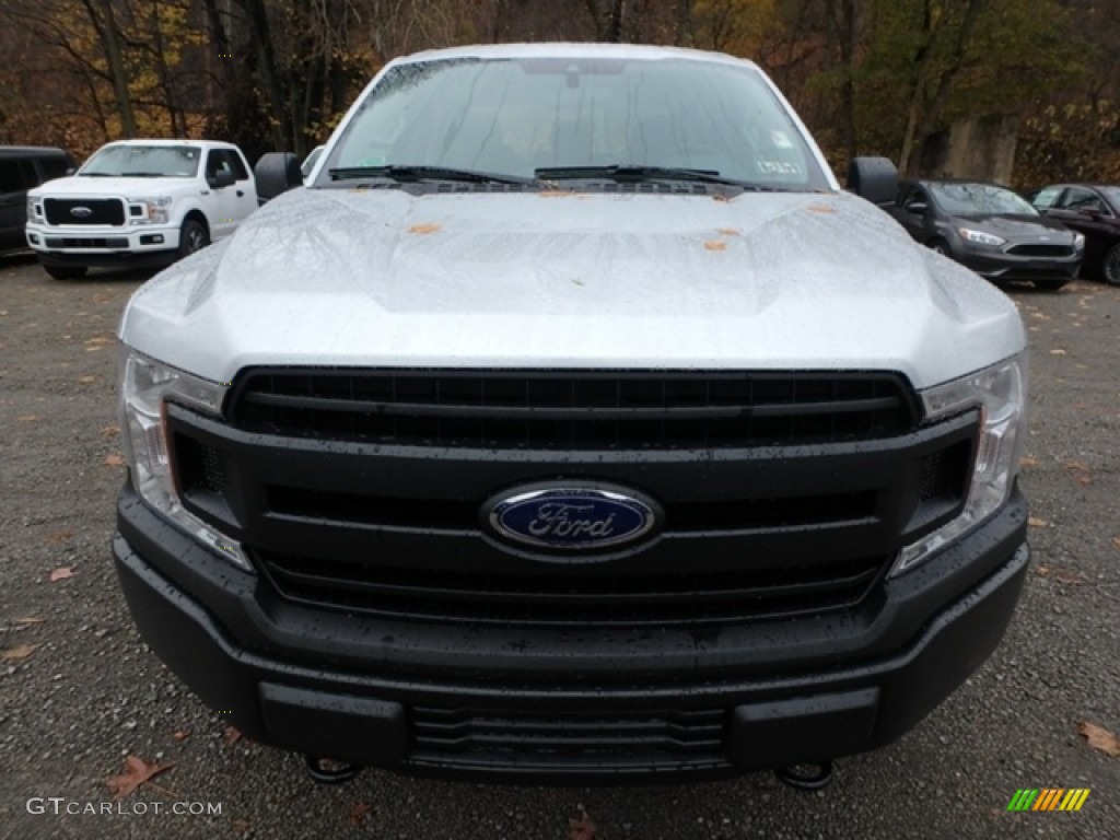 2019 F150 XL SuperCrew 4x4 - Ingot Silver / Earth Gray photo #7