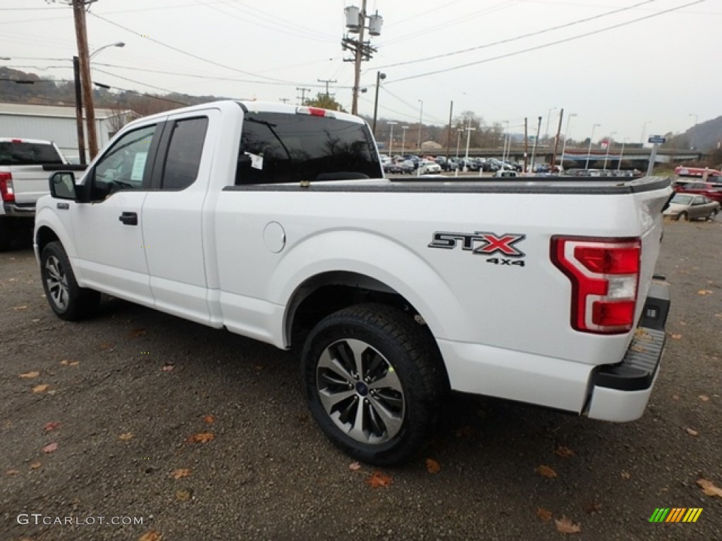 2019 F150 STX SuperCab 4x4 - Oxford White / Black photo #4