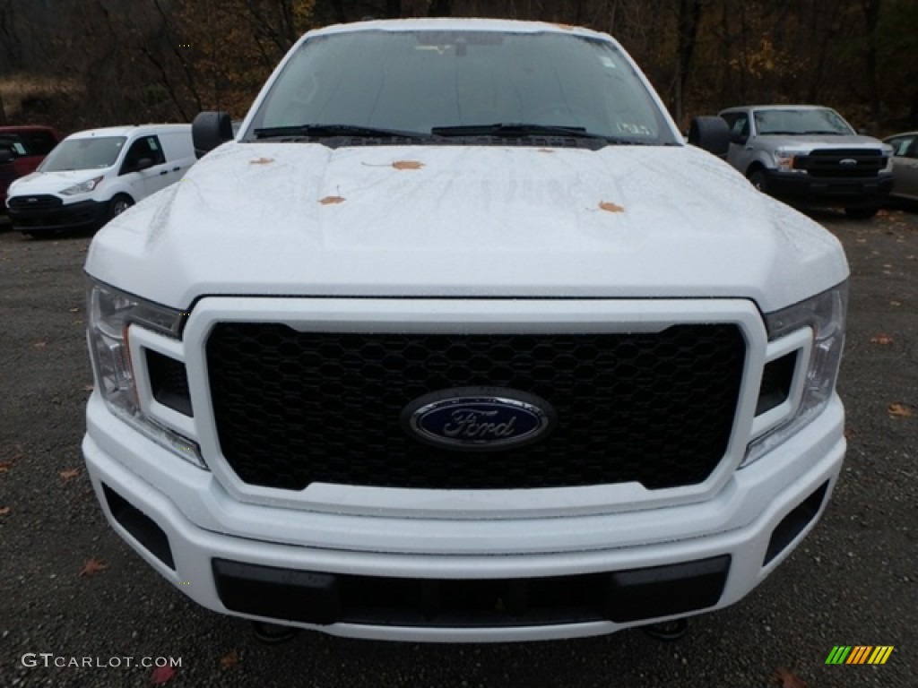 2019 F150 STX SuperCab 4x4 - Oxford White / Black photo #7