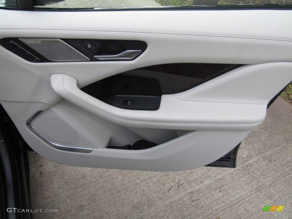 2019 Jaguar I-PACE First Edition AWD Ebony/Light Oyster Door Panel Photo #131357033