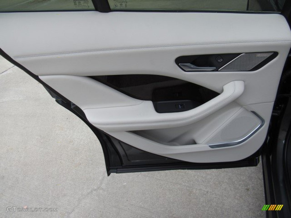2019 Jaguar I-PACE First Edition AWD Ebony/Light Oyster Door Panel Photo #131357069
