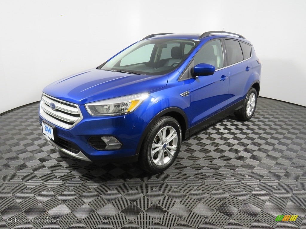 2018 Escape SE 4WD - Lightning Blue / Charcoal Black photo #12