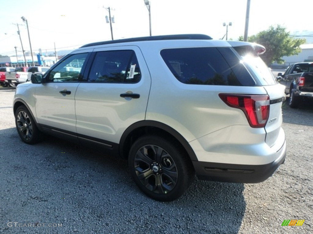 2018 Explorer Sport 4WD - Ingot Silver / Ebony Black photo #4