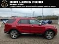 2018 Ruby Red Ford Explorer Platinum 4WD  photo #1