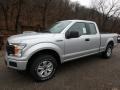 2019 Ingot Silver Ford F150 XL SuperCab 4x4  photo #6