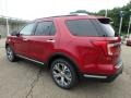 2018 Ruby Red Ford Explorer Platinum 4WD  photo #4