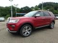 2018 Ruby Red Ford Explorer Platinum 4WD  photo #6
