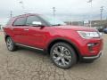 2018 Ruby Red Ford Explorer Platinum 4WD  photo #8