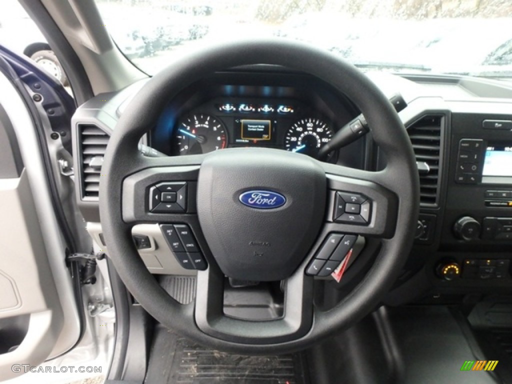 2019 F150 XL SuperCab 4x4 - Ingot Silver / Earth Gray photo #16