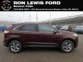 Burgundy Velvet 2019 Ford Edge SEL AWD