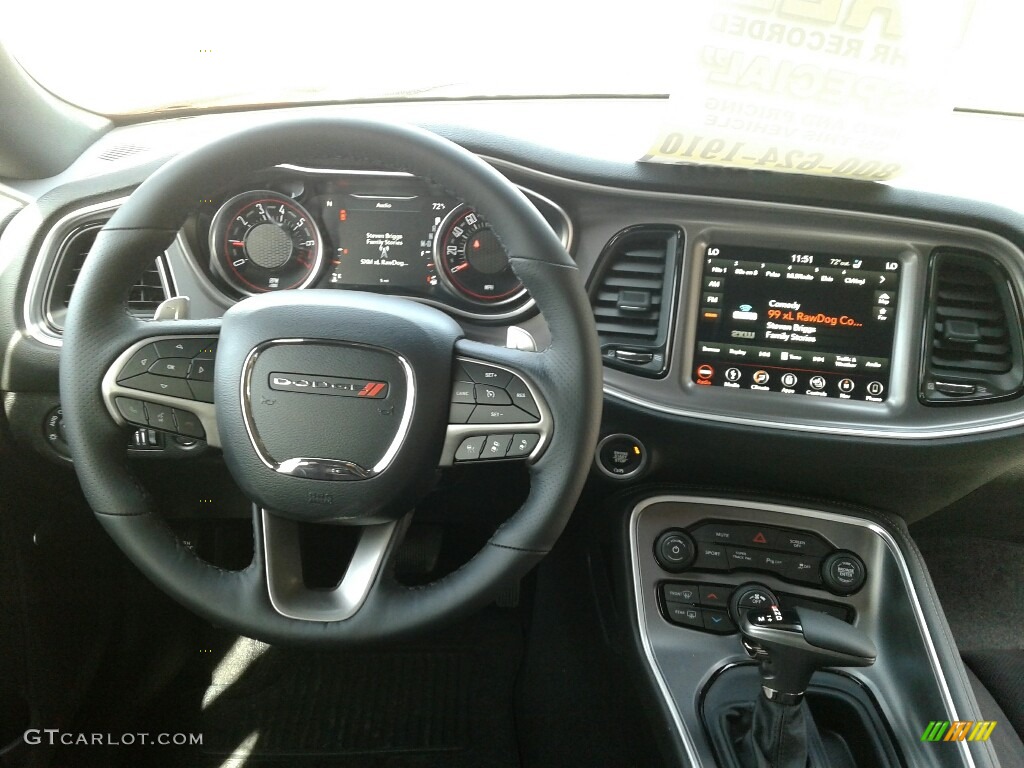 2019 Dodge Challenger GT Black Dashboard Photo #131359520