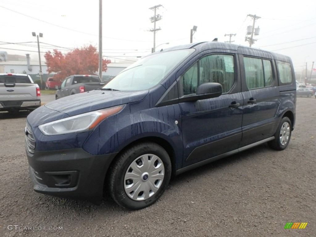 Blue 2019 Ford Transit Connect XL Passenger Wagon Exterior Photo #131360048