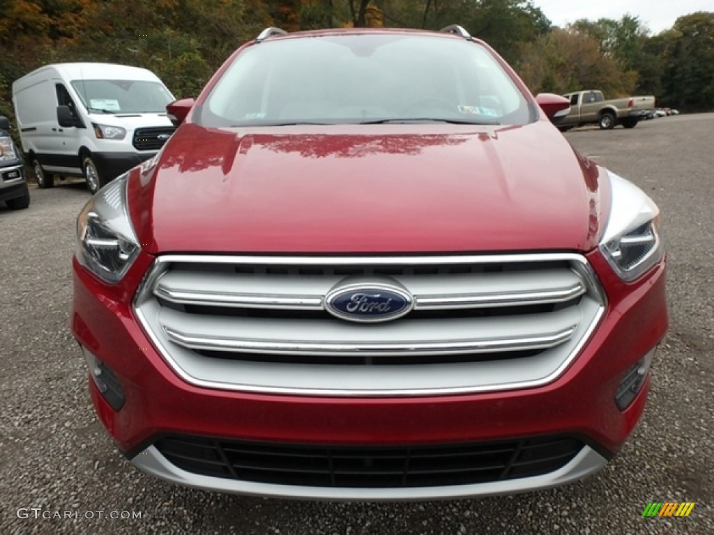 2019 Escape Titanium 4WD - Ruby Red / Medium Light Stone photo #8