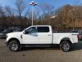 2019 Oxford White Ford F250 Super Duty Lariat Crew Cab 4x4  photo #5